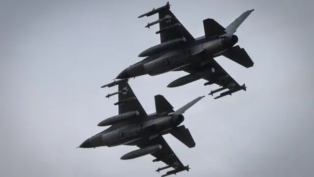 Ukraina Siap Kerahkan Jet Tempur F-16 Melawan Rusia