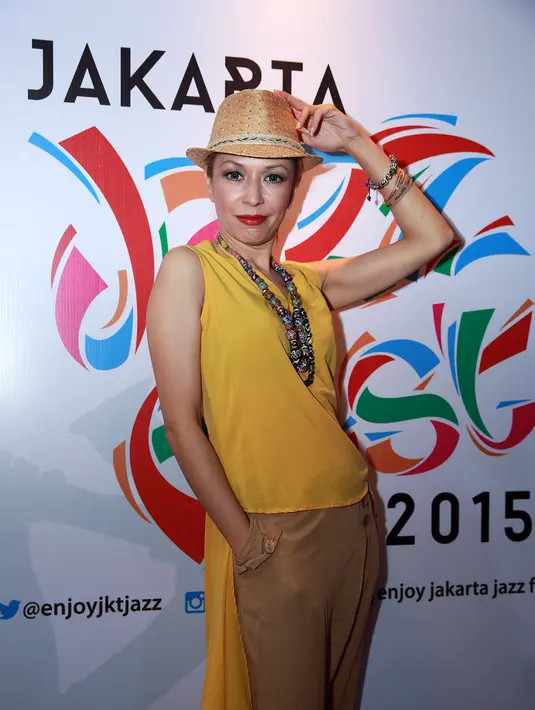 Diva jazz tanah air, Syaharani akan mengisi acara di panggung event Enjoy Jakarta Jazz Festival 2015. (Deki Prayoga/Bintang.com)