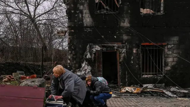 Deretan potret kondisi Ukraina usai diserang Rusia