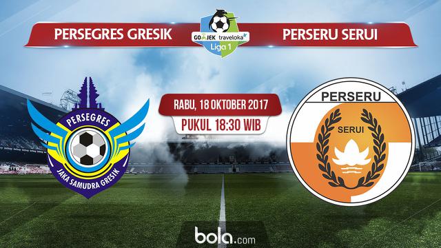 Persegres Gresik Vs Perseru Serui