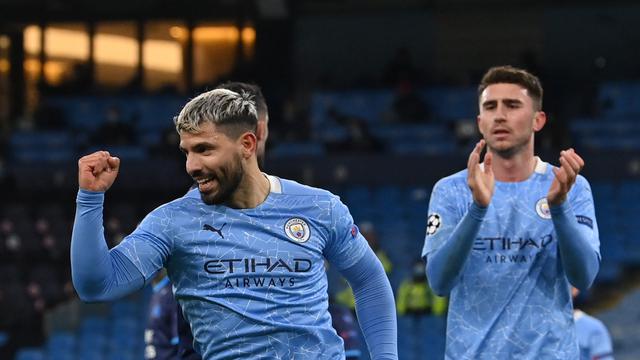 Sergio Aguero, Manchester City, Liga Champions