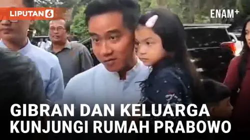 VIDEO: Hari Pertama Lebaran, Gibran dan Keluarga Kunjungi Rumah Prabowo