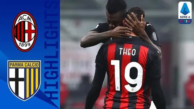 VIDEO: Highlights Liga Italia, AC Milan Ditahan Imbang Parma 2-2