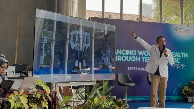 Dr. dr. Herbert Situmorang, SpOG, Subsp.F.E.R. dari RSCM Kencana mengungkapkan bahwa ada tiga bagian saat tindakan operasi menggunakan teknologi robotik.