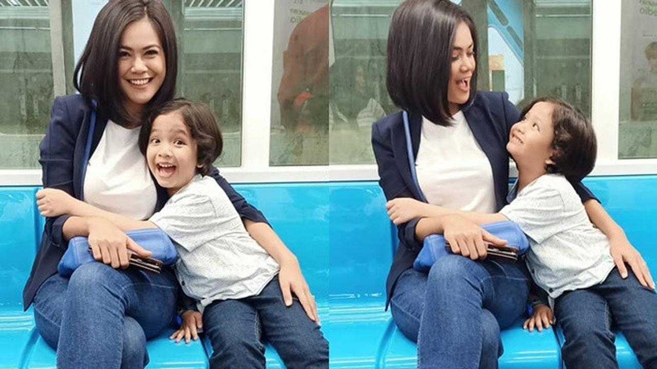 6 Potret Kebersamaan Indah Indriana dan Radja Nasution, Bak Ibu Kandung