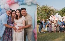 Gender Reveal Meriah Kakak Glenn Alinskie, 8 Potret Spektakuler dengan Roket Asap di Bali