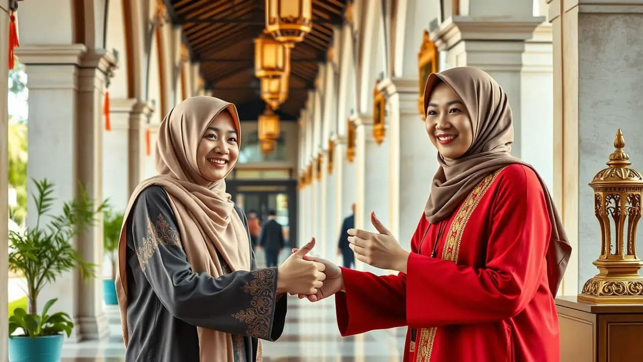ucapan selamat lebaran untuk dosen