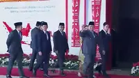 Prabowo Tiba di Sidang Tahunan MPR untuk Pidato Kenegaraan Perdana