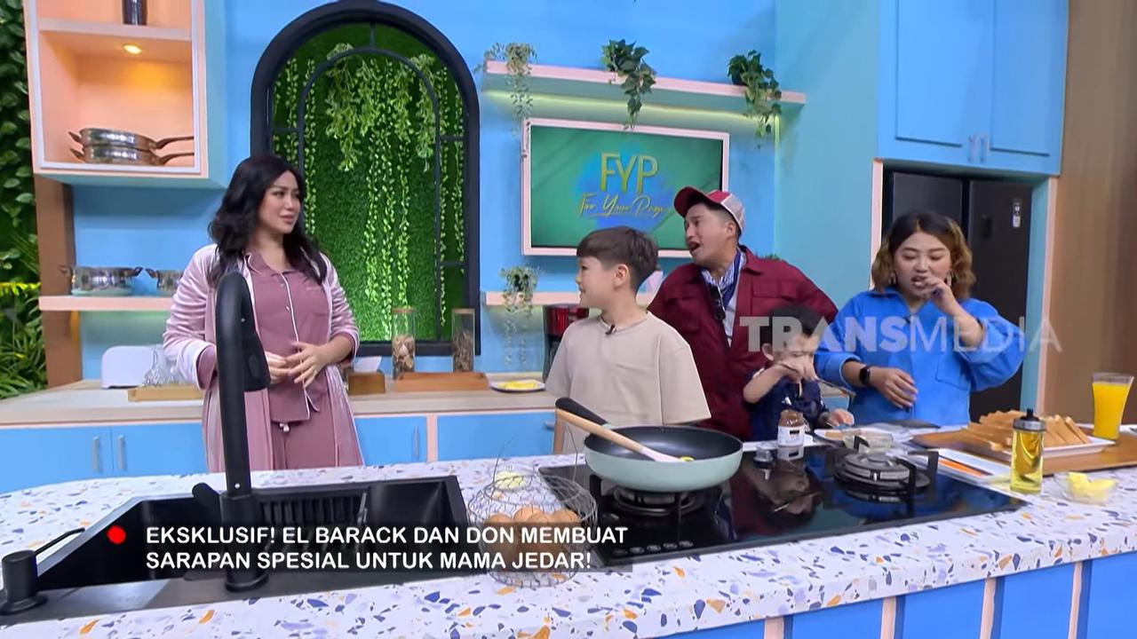 Dijuluki Cowok Greenflag, Potret El Barack Jago Masak di Usia 10 Tahun - Sering Buatkan Sarapan Untuk Jessica Iskandar