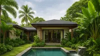 5 Desain Rumah Tropis Modern tanpa AC yang Sejuk dan Nyaman