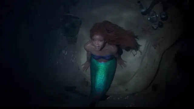 Halle Bailey sebagai Ariel di film The Little Mermaid versi Live Action