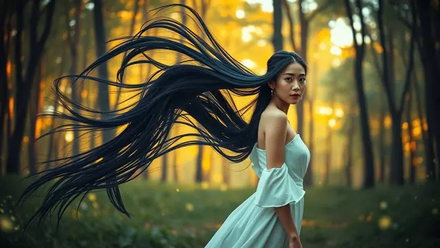 mimpi rambut panjang