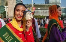 FOTO:  Lenggang  Jakarta  Abang None 2025 di CFD