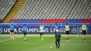 Atalanta akan bertandang ke markas Barcelona di Estadi Olimpic Lluis Companys pada matchday 8 atau matchday terakhir league phase Liga Champions 2024/2025. (AFP/Josep Lago)