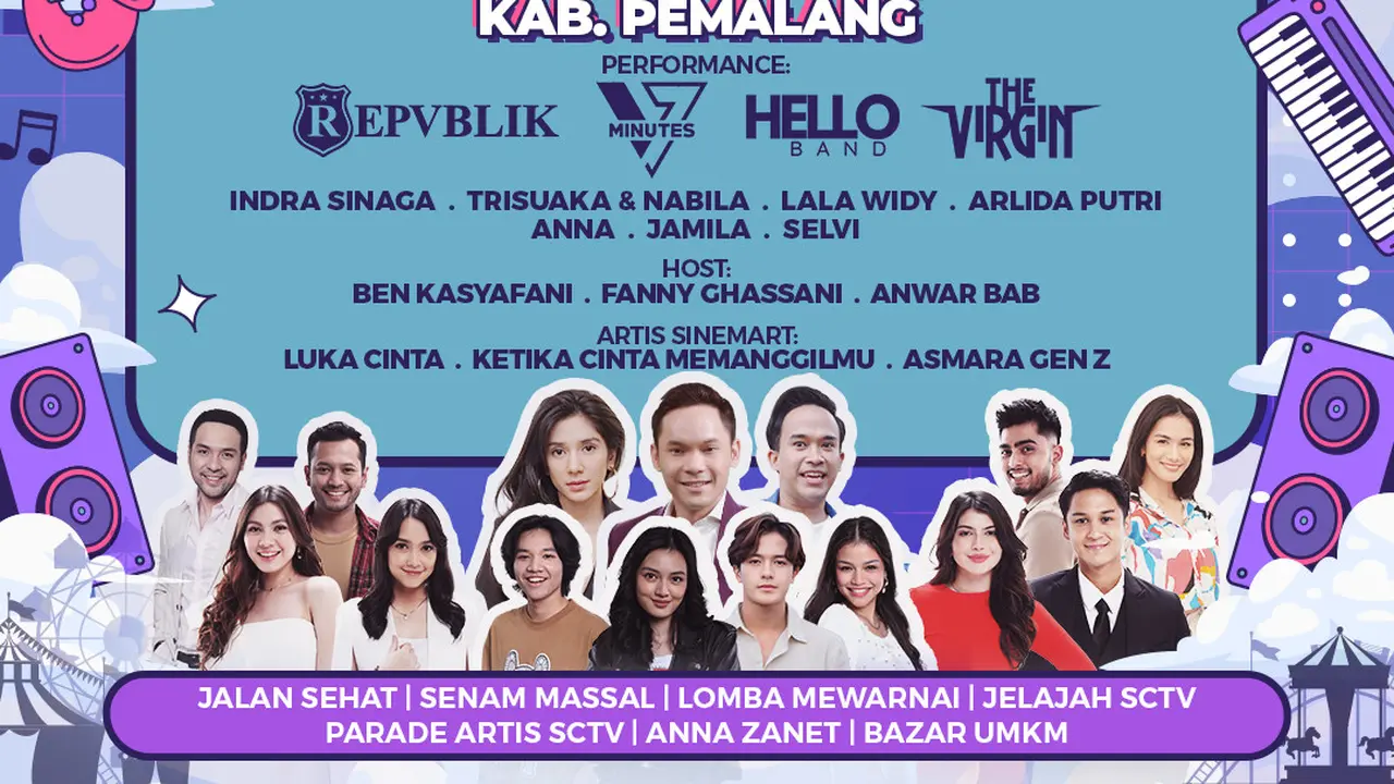 SCTV hadirkan Karnaval SCTV di Pemalang