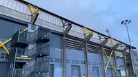 Rat Verlegh Stadion. Berkunjung ke stadion Rat Verlegh, kandang NAC Breda pada Minggu (17/1/2021) tatkala NAC bersiap tandang ke Jong PSV di Eerste Divisie. Sama sekali tidak ada aktivitas ditemui di sana. (Bola.com/Tito Sianipar)