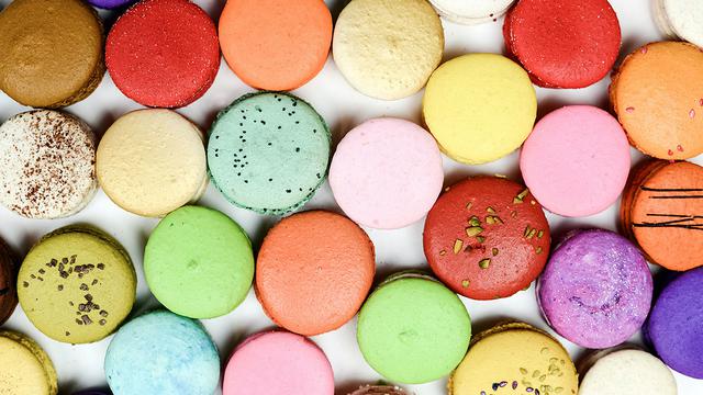 Ilustrasi kue macaron, cara bikin