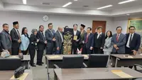 Ketua DPD RI AA LaNyalla Mahmud Mattalitti delegasi Senator bertemu Walikota Nara, Nakagawa, dalam kunjungan kerjanya ke Jepang, Jumat (26/5/2023).