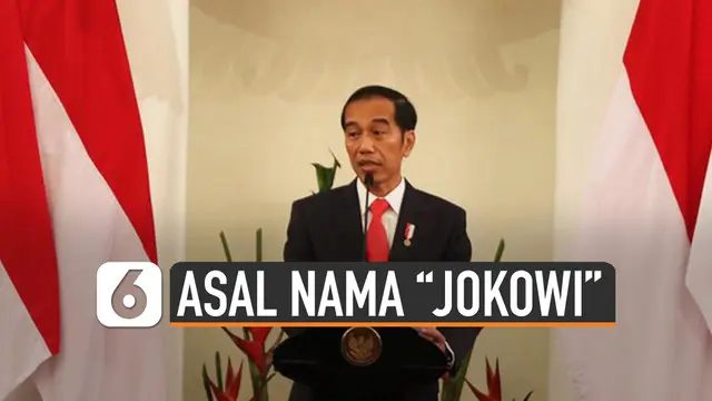 Presiden Joko Widodo kerap kali dipanggil dengan Jokowi. Dari channel YouTube Jokowi dijelaskan asal mula nama tersebut.