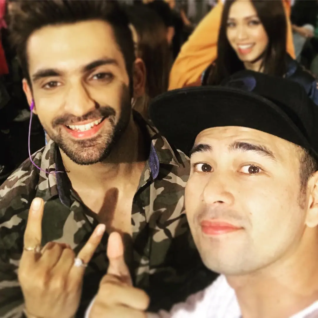 Raffi Ahmad dan artis India Arjit Taneja. (Instagram - @raffinagita1717)