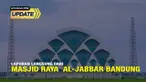 Laporan langsung dari Bandung oleh Huyogo Simbolon, Kontributor Bandung mengenai suasana  sekitar Masjid Raya Al-Jabbar.