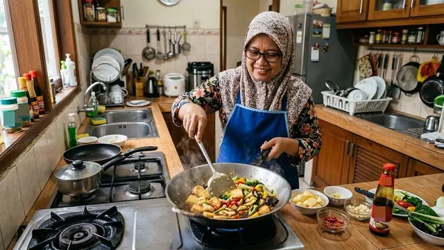 Resep Egg Tofu Saus Tiram