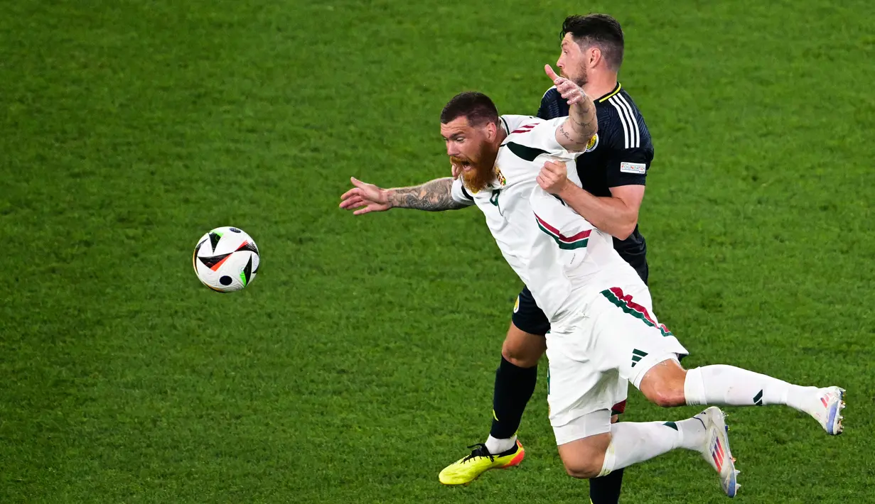 Sementara Skotlandia dipastikan tersingkir dari Piala Eropa 2024 (DAMIEN MEYER / AFP).