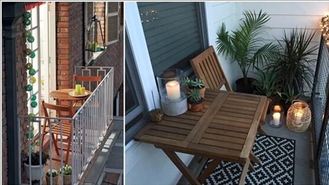 Inspirasi Dekorasi Balkon Sempit Agar Makin Cantik Nyaman Fashion Fimela Com