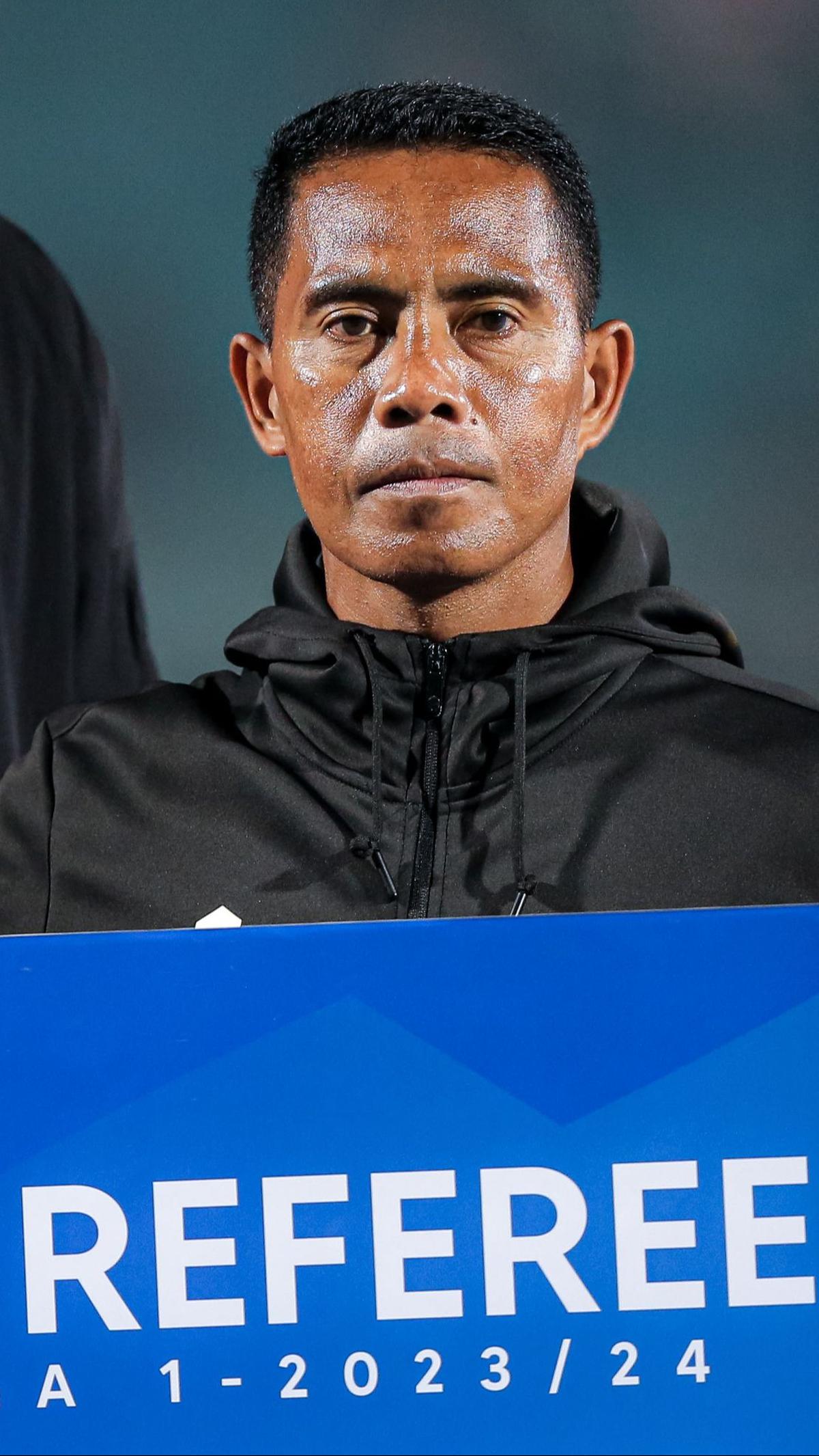 Nendi Rohaendi sebagai Wasit Terbaik. Foto: Bola.com/Bagaskara Lazuardi