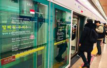 Puisi 'Aku' Chairil Anwar Menghiasi Stasiun Kereta di Seoul, Korea Selatan