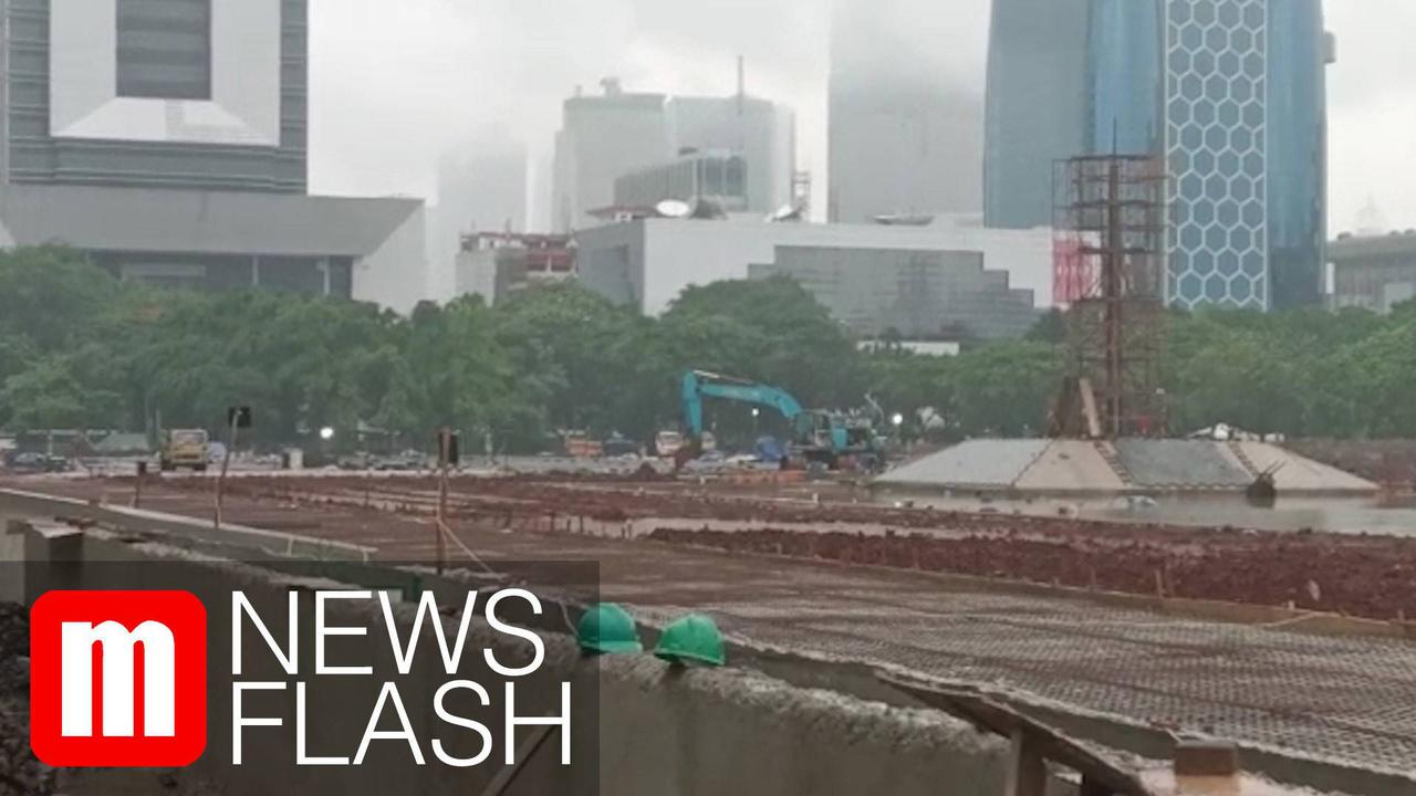 VIDEO: Menelusuri Lokasi Kantor Kontraktor Revitalisasi Monas