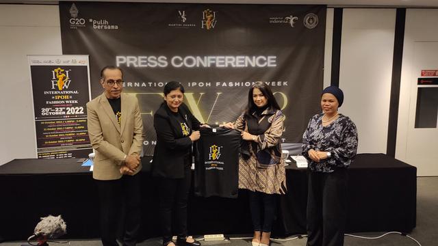 Jumpa pers International Ipoh Fashion Week (IIFW) 2022