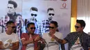 ADA Band saat menggelar jumpa pers terkait rilis album ke 13 mereka di kawasan Cikini, Jakarta, Rabu (23/3). ADA Band memberi judul album ke-13 mereka "Chemistry" yang merangkum 10 singel terbaru. (Liputan6.com/Herman Zakharia)