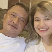 Marshanda menepis kabar Irwan Yusuf kembali mengemis dengan mengunggah foto kebersamaan dengan sang ayah. (via instagram.com/marshanda99)