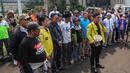 Rapat pengesahan Perppu Ciptaker turut dihadiri pemerintah yang diwakili Menko Perekonomian Airlangga Hartarto. (Liputan6.com/Johan Tallo)