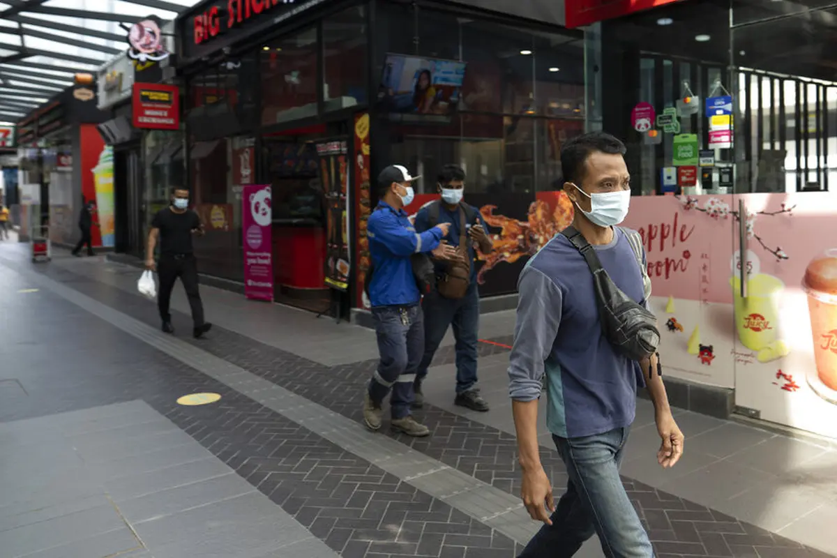 FOTO: Malaysia Perketat Pembatasan Pergerakan Terkait COVID-19