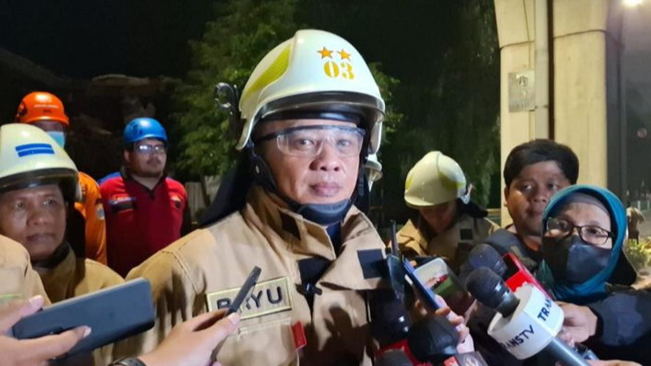 Gulkarmat DKI soal Kebakaran Taman Puring: Alhamdulillah, Tidak Ada Korban Jiwa