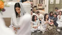Momen syukuran ultah Dian Sastro ke-43, yang bertepatan dengan malam Nuzulul Qur'an. (sumber: Instagram/therealdisastr)