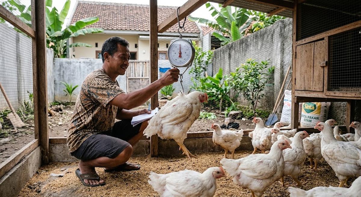 Cara Ternak Ayam Pedaging Panen 30 Hari, Kunci Pertumbuhan Cepat dan Optimal