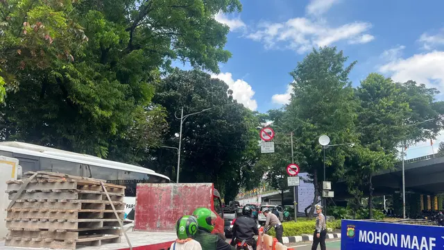 Ada Unjuk Rasa di DPR dan Patung Kuda, Begini Skenario Pengalihan Arus Lalu Lintas yang Disiapkan Polisi