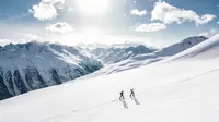 Ilustrasi resor ski di Swiss. (dok. pexels/Flo Maderebner)