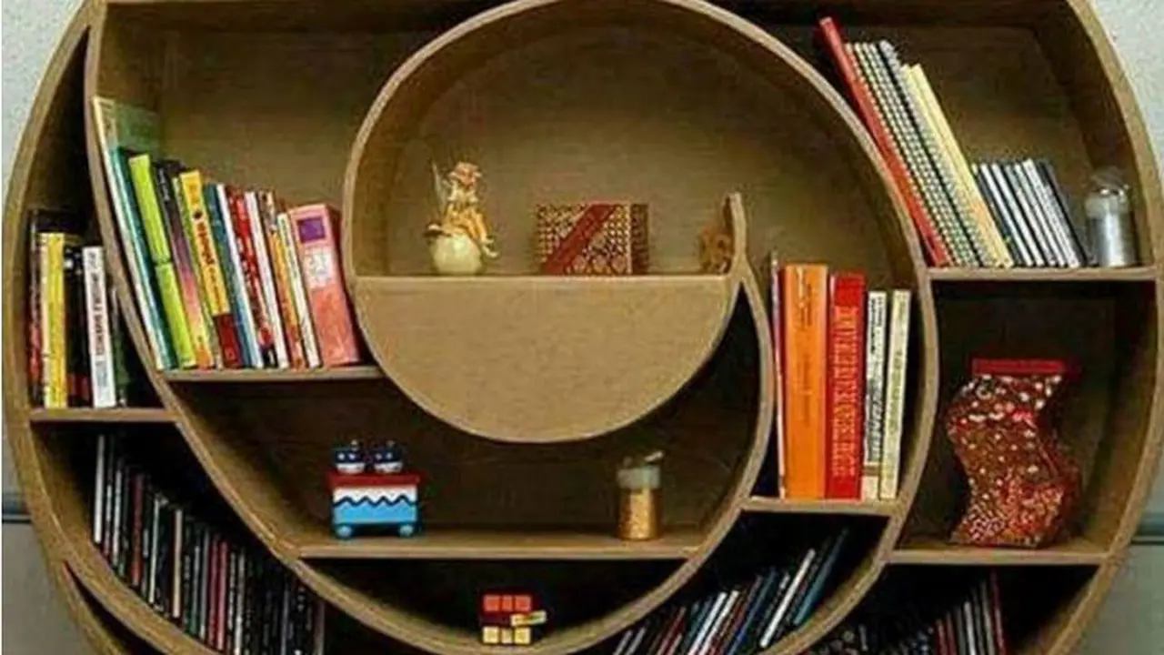 [Bintang] 15 Desain Rak Buku Kreatif yang Bikin Kamu Suka Baca