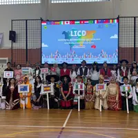 Keseruan&nbsp;Labschool International Cultural Day 2025./copyright istimewa