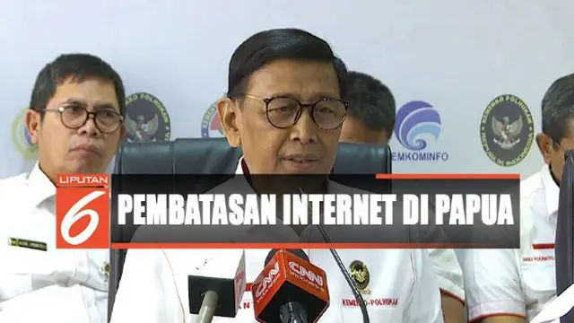 Pemerintah menegaskan, internet memainkan peranan penting dalam menjaga stabilitas keamanan dan ketertiban masyarakat di Papua.