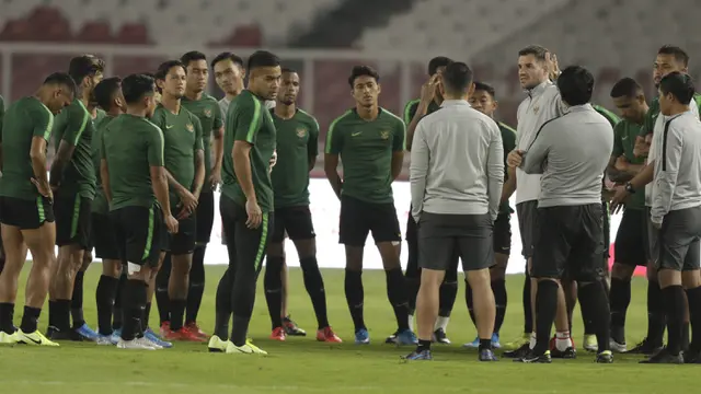 Latihan Timnas Indonesia