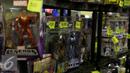 Ratusan mainan dijual di Toys Fair 2015 di Balai Kartini, Jakarta, Minggu (16/8/2015). Pameran ini menampilkan 250 booth, mulai dari komik hingga perlengkapan cosplay. (Liputan6.com/Faizal Fanani)