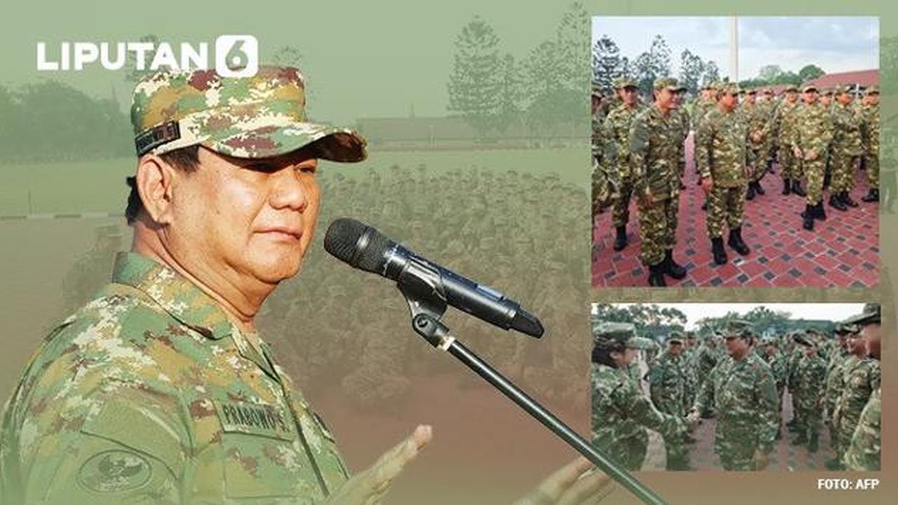 Banner Infografis Serba-Serbi Jajaran Kabinet Merah Putih Digembleng di Lembah Tidar. (Foto: Handout/Media Partner Partai Gerindra/AFP)