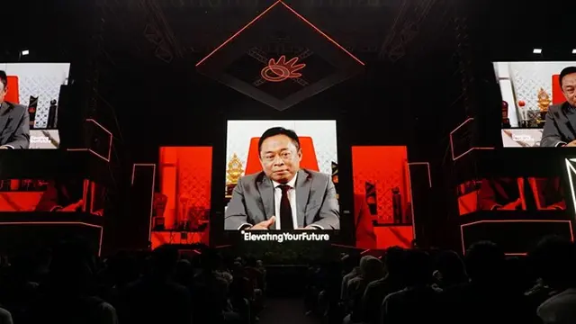 Direktur Utama Telkom Indonesia Ririek Adriansyah