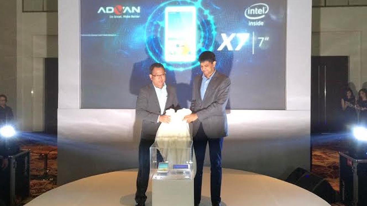  Gandeng Intel, Advan Luncurkan Tablet Vandroid X7
