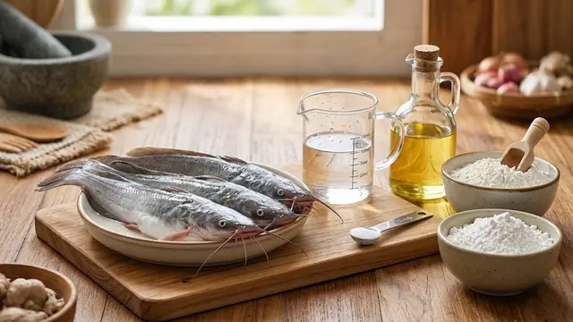 Bahan-Bahan Lele Crispy